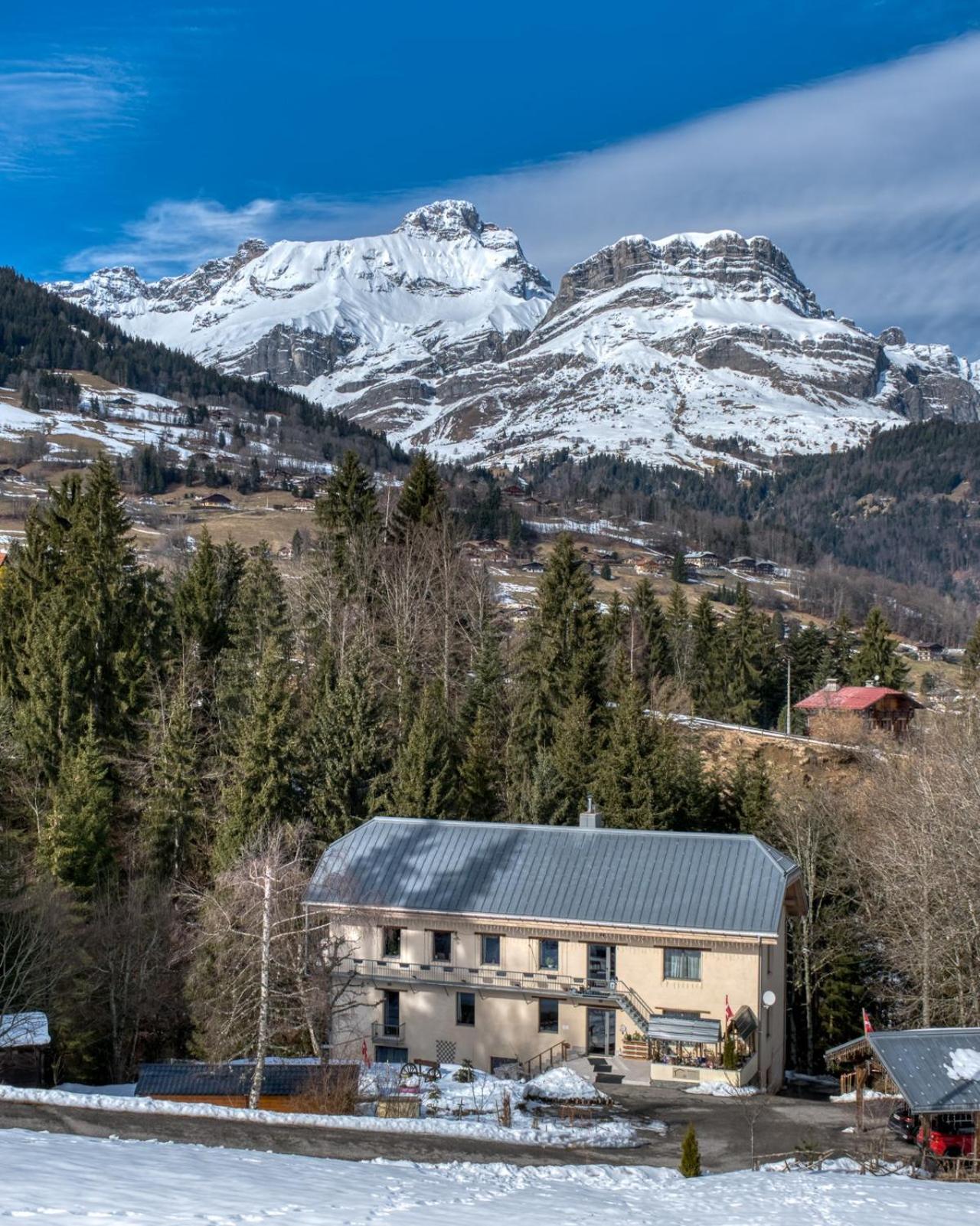 Le Moulin Des Olirics Villa Sallanches Exteriör bild