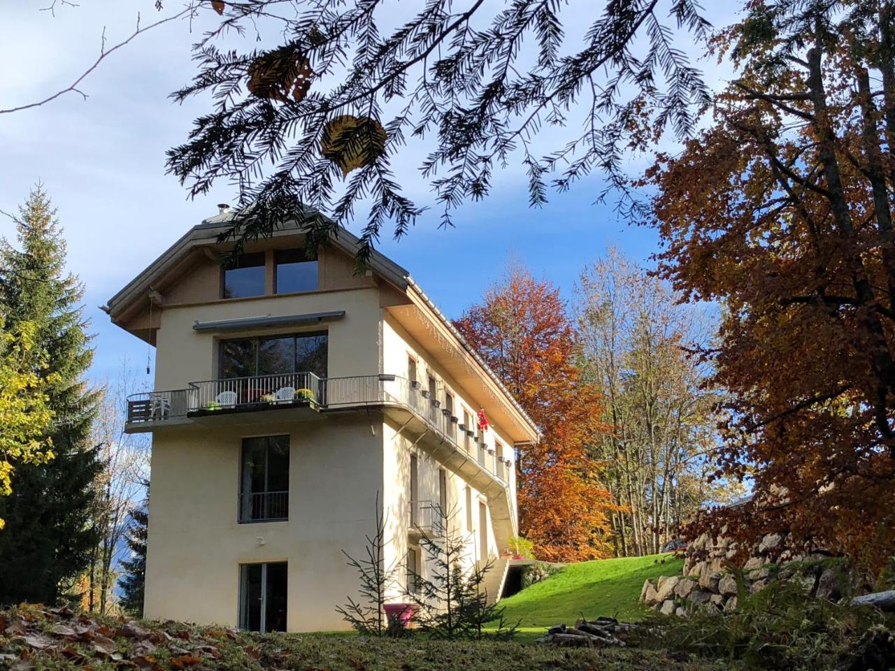 Le Moulin Des Olirics Villa Sallanches Exteriör bild