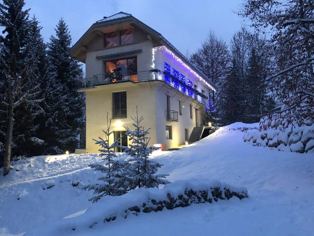 Le Moulin Des Olirics Villa Sallanches Exteriör bild