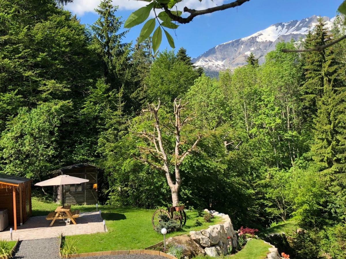Le Moulin Des Olirics Villa Sallanches Exteriör bild