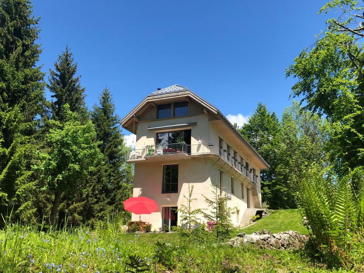Le Moulin Des Olirics Villa Sallanches Exteriör bild