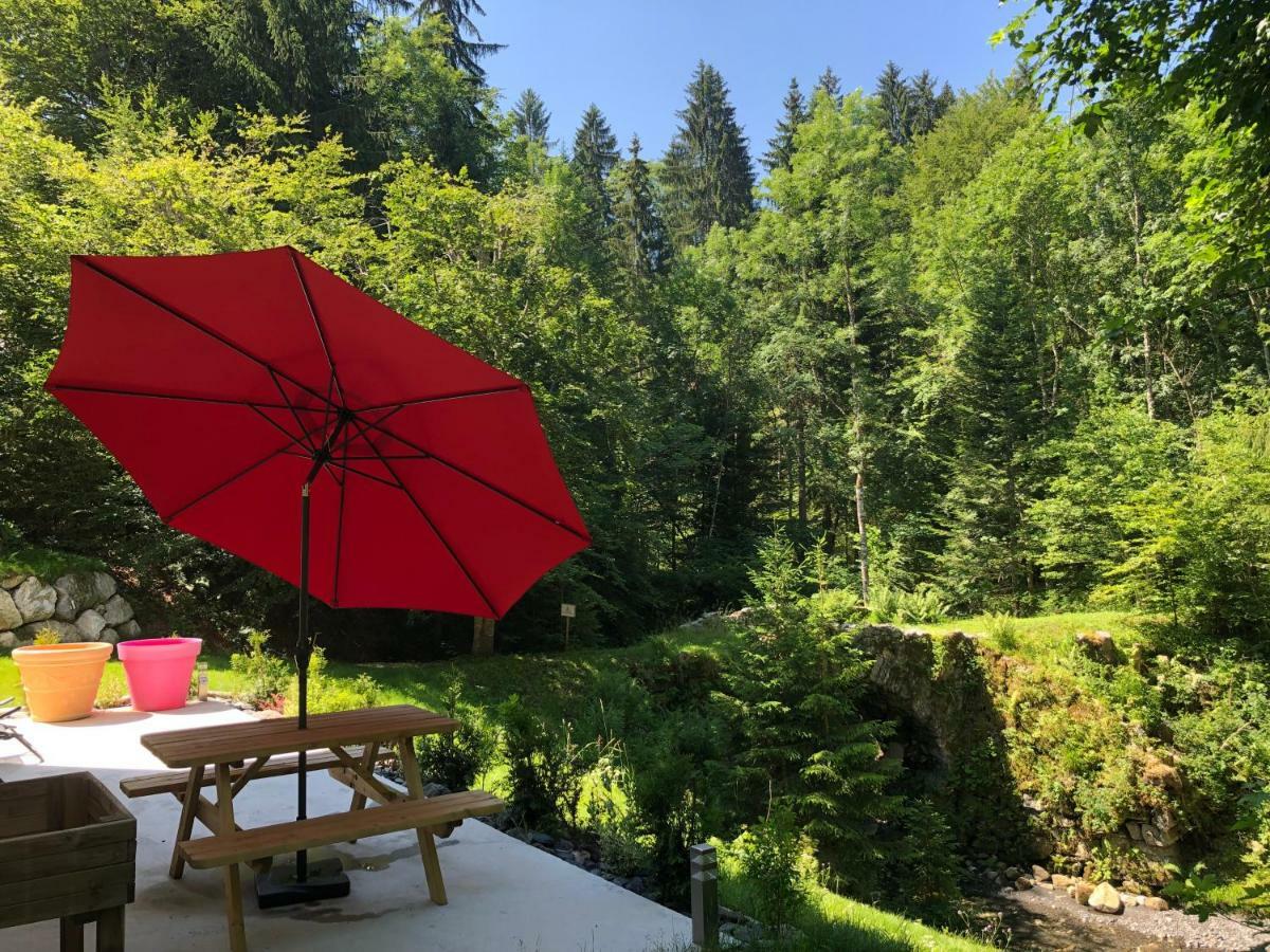 Le Moulin Des Olirics Villa Sallanches Exteriör bild