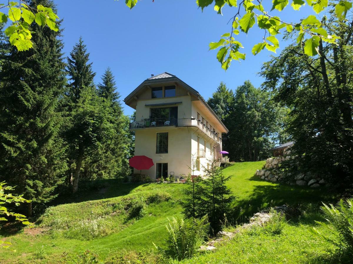 Le Moulin Des Olirics Villa Sallanches Exteriör bild