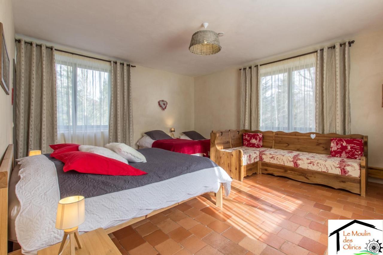 Le Moulin Des Olirics Villa Sallanches Exteriör bild